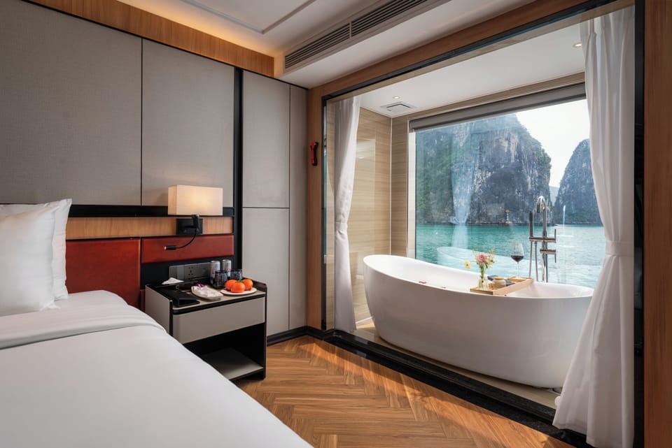 Premium Double Room, 2 Twin Beds, Ocean View | In-room safe, desk, laptop workspace, soundproofing
