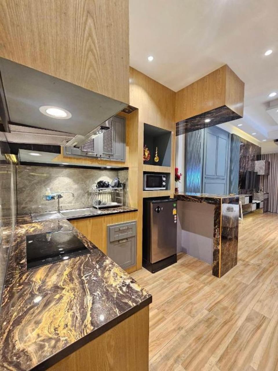 Studio, City View | Private kitchen