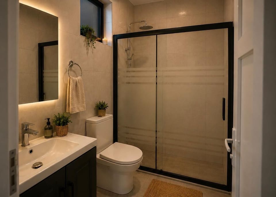 Junior Suite, Sea View | Bathroom