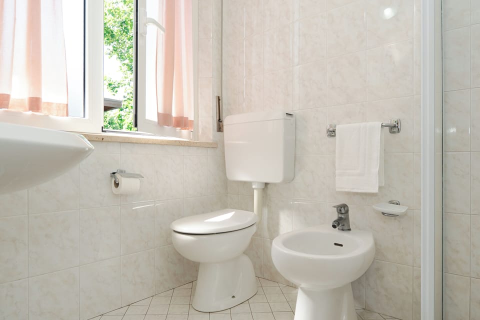 Classic Triple Room, Balcony, City View | Bathroom | Shower, free toiletries, hair dryer, bidet