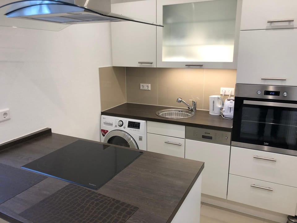 Suite | Private kitchen | Fridge, microwave, stovetop, dishwasher