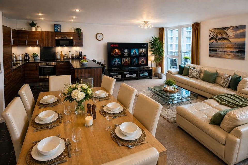 Superior Apartment, City View | Private kitchen