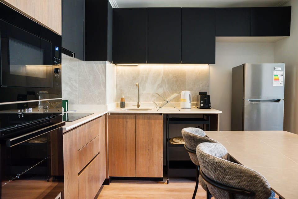 Apartment, Balcony | Private kitchen