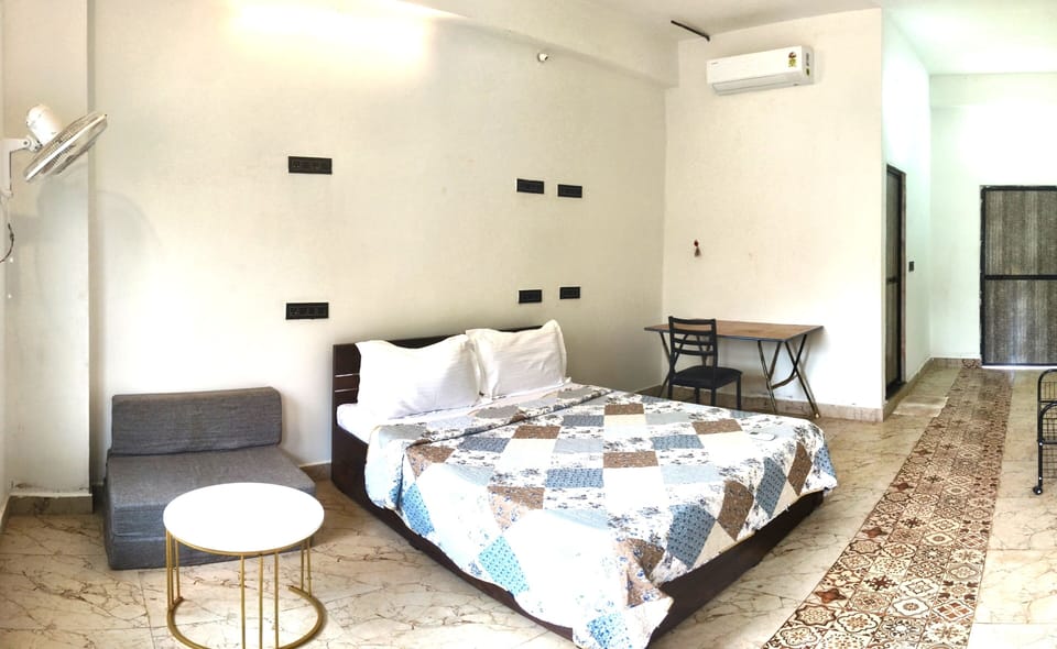 Economy Double Room, Garden View | Iron/ironing board, WiFi (free)