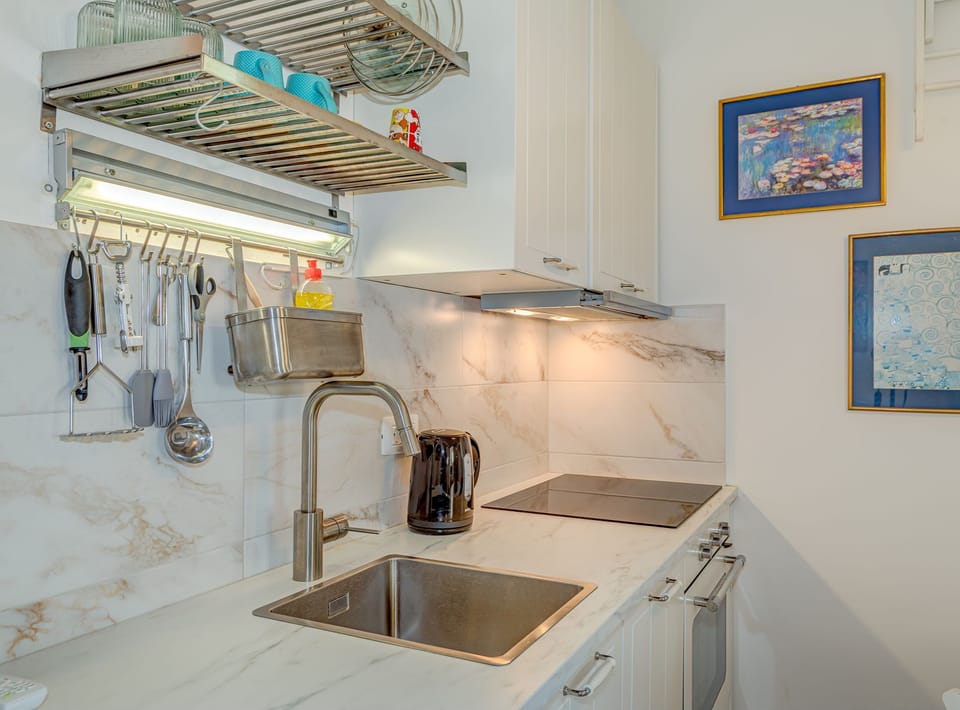 Apartment (Two Bedroom Apartment with Terrace an) | Private kitchen | Fridge