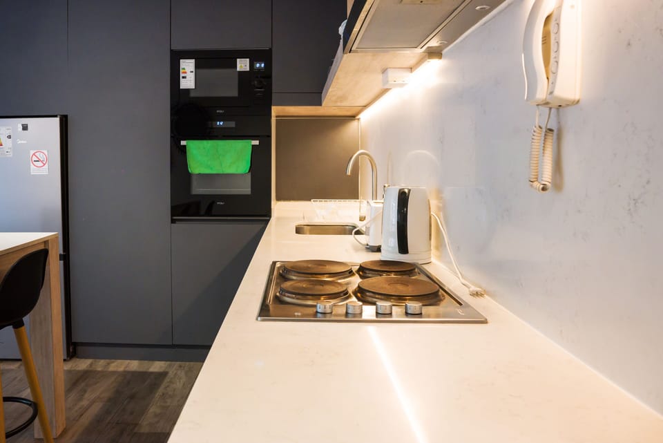 Apartment, Balcony | Private kitchen