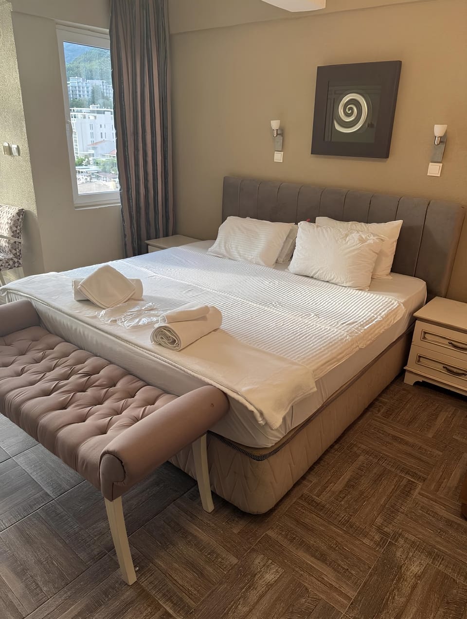 In-room safe, desk, laptop workspace, iron/ironing board (on request)