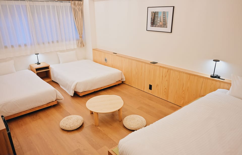 Basic Triple Room, City View (2nd floor room) | Laptop workspace, WiFi (free), bed sheets