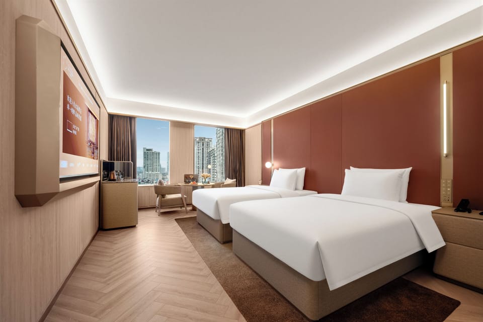 Comfort Twin Room | Premium bedding, memory foam beds, minibar (free items), WiFi (free)