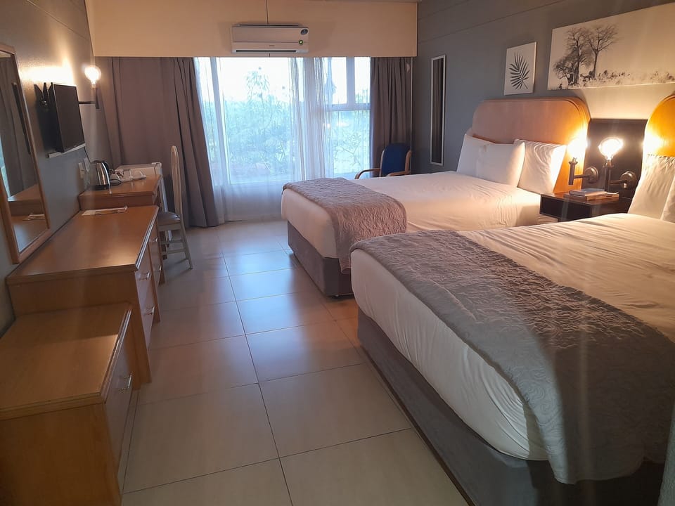 Comfort Double or Twin Room, Patio, Garden View | Iron/ironing board (on request), WiFi (free)
