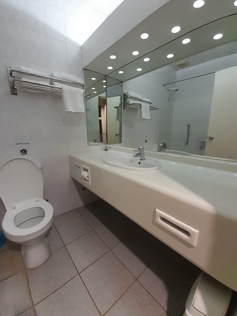 Comfort Double or Twin Room, Patio, Garden View | Bathroom | Shower, towels, soap, shampoo