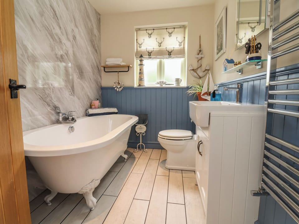 Upstairs at the White Lion Cottage in Llanasa