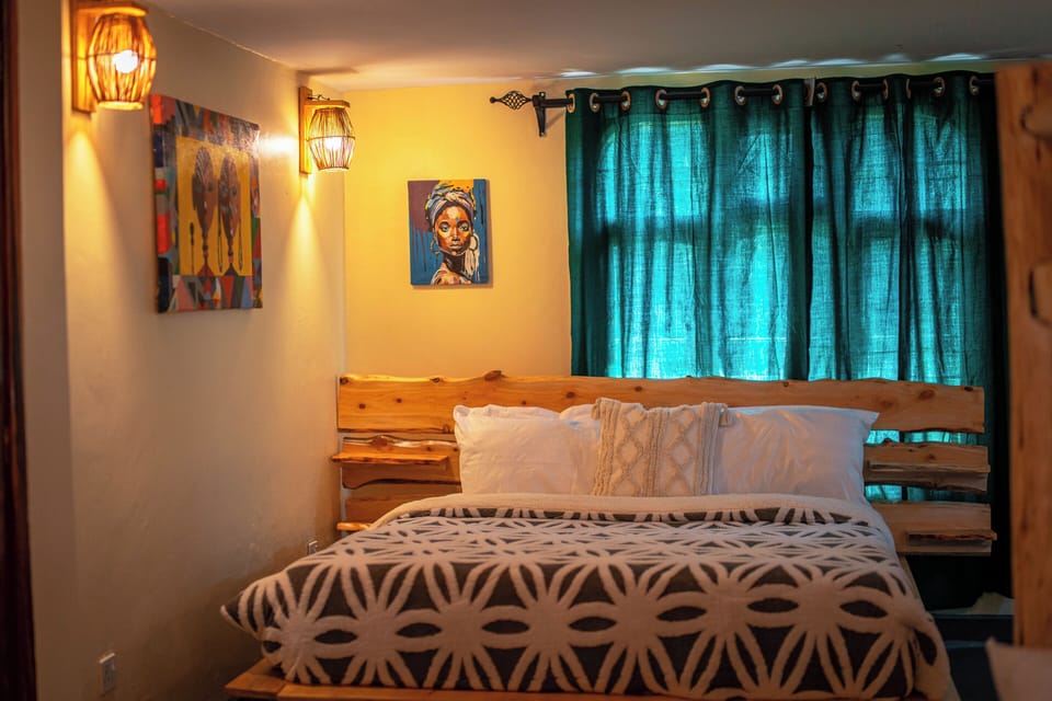 Deluxe Quadruple Room, Garden View | Desk, laptop workspace, WiFi (free)