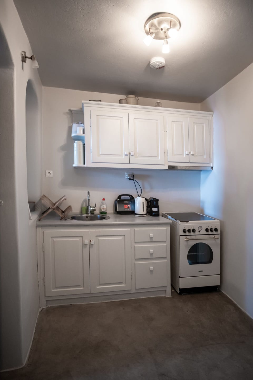 Villa, Ensuite, Sea View (Alafouzou) | Shared kitchen