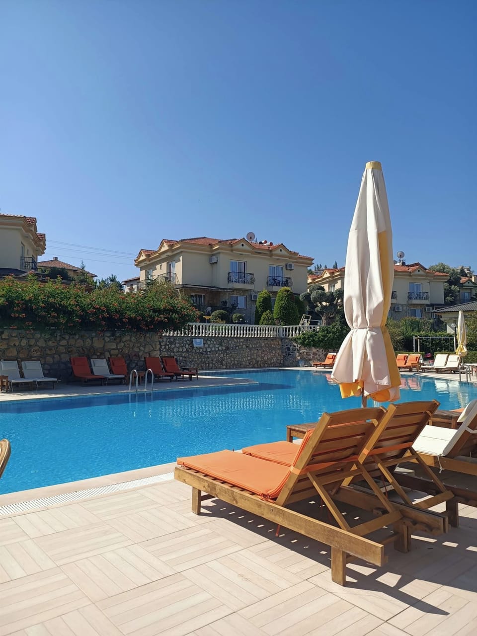 Seasonal outdoor pool