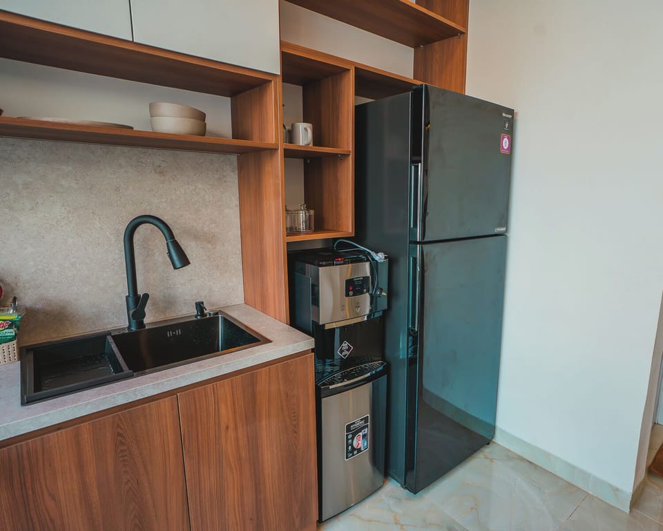Deluxe Villa, 1 King Bed | Private kitchen | Coffee/tea maker, fridge, stovetop, dishwasher