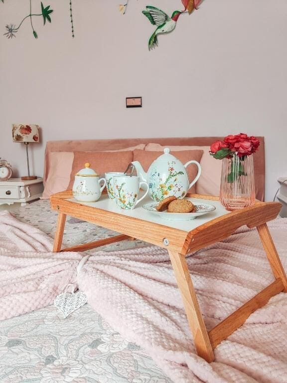 Double Room, Garden View | Food and drink
