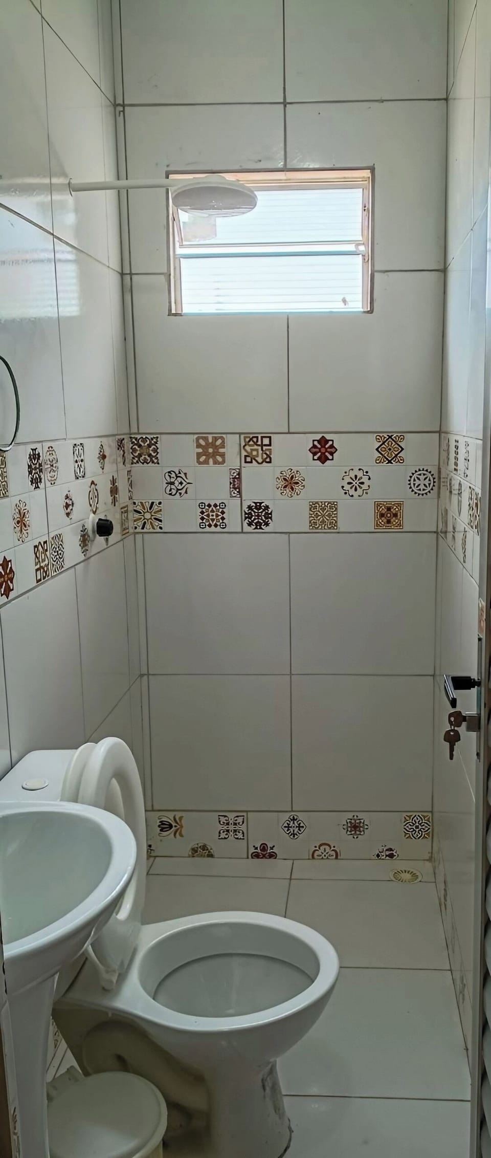 Comfort Double Room, Beach View | Bathroom | Shower, towels, toilet paper