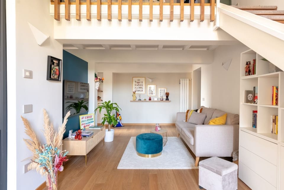 Apartment (1 Bedroom) | Living area