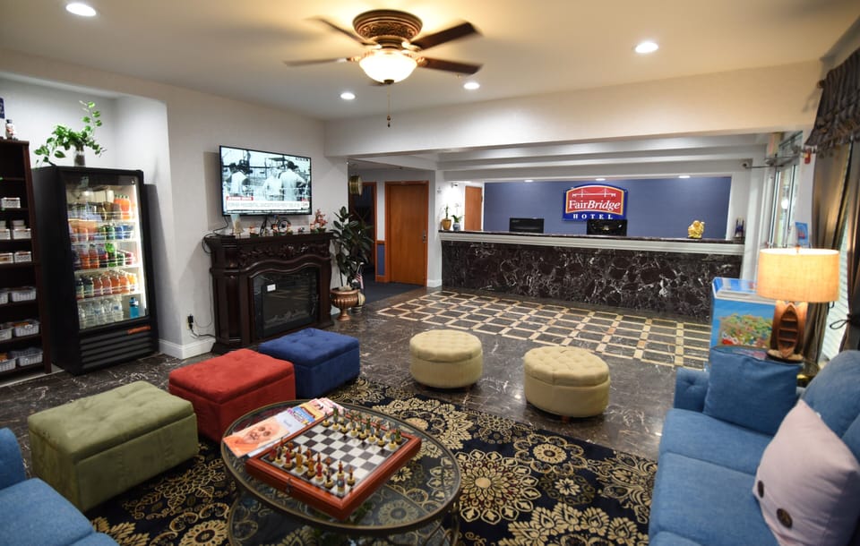 Lobby sitting area
