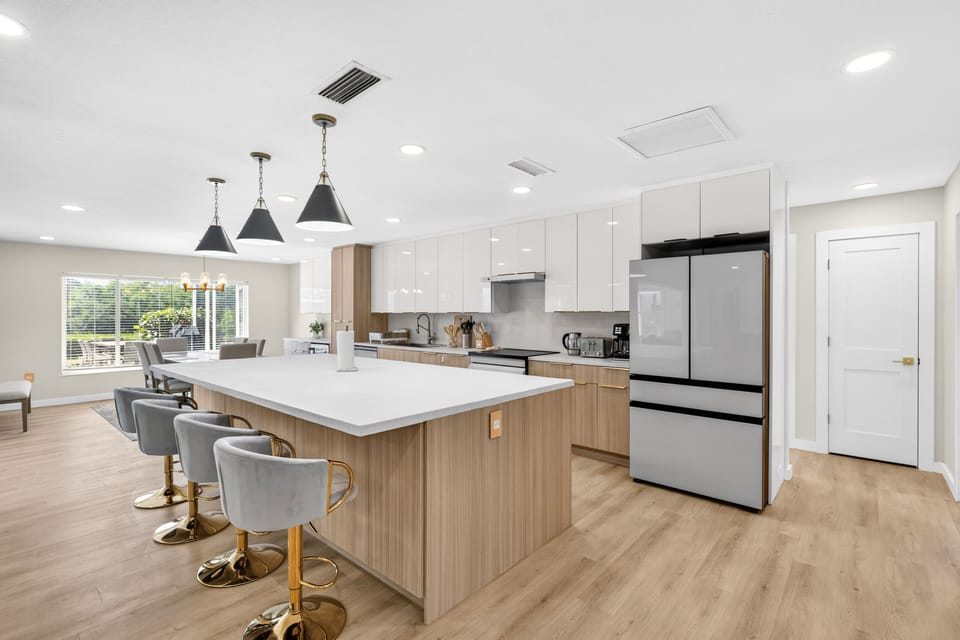 Family House, Patio | Private kitchen | Coffee/tea maker, electric kettle