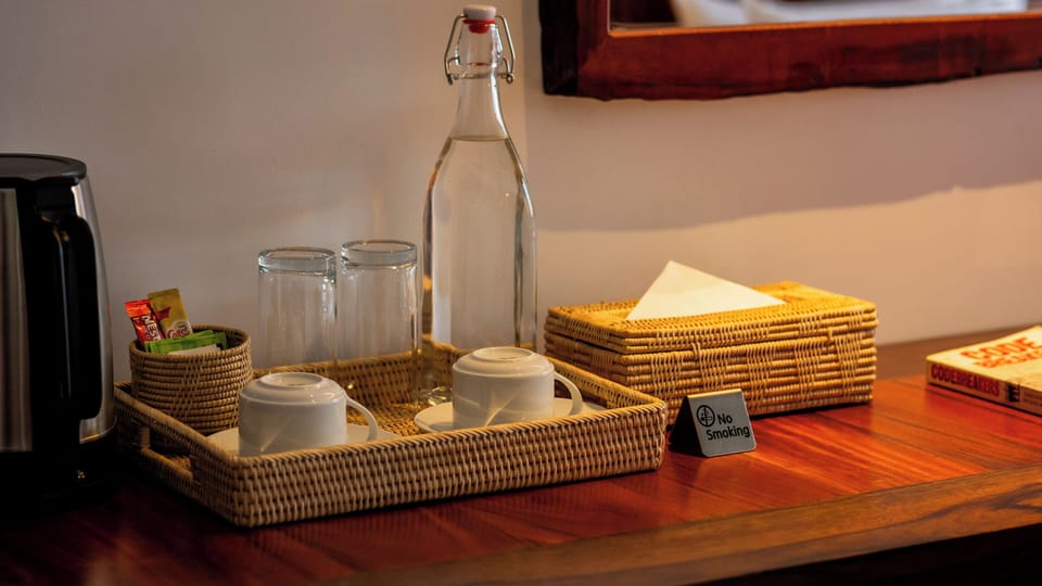 Minibar, desk, iron/ironing board (on request), WiFi (free)