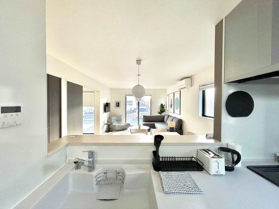 House, 4 Bedrooms (JP - Ozu Unit (1)) | Private kitchen | Fridge, microwave, stovetop, dishwasher