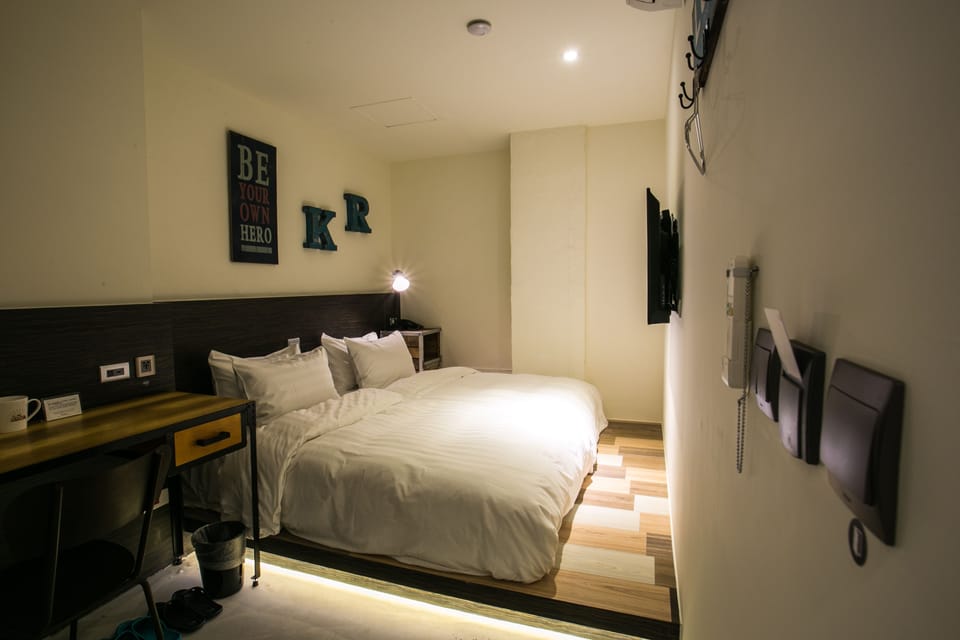 Twin Room, No Windows | 1 bedroom, premium bedding, down comforters, individually decorated