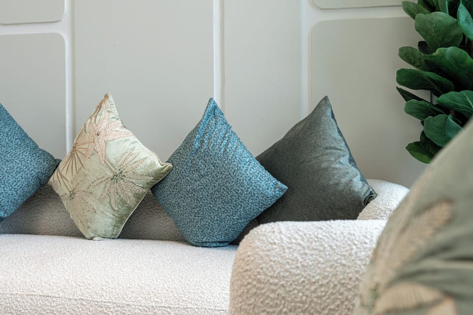 Exclusive Apartment, Private Pool, Pool View | Egyptian cotton sheets, premium bedding, desk, iron/ironing board