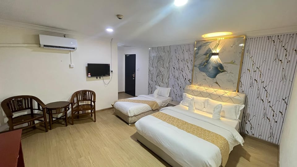 Family Triple Room, Balcony | Desk, iron/ironing board (on request), WiFi (free)