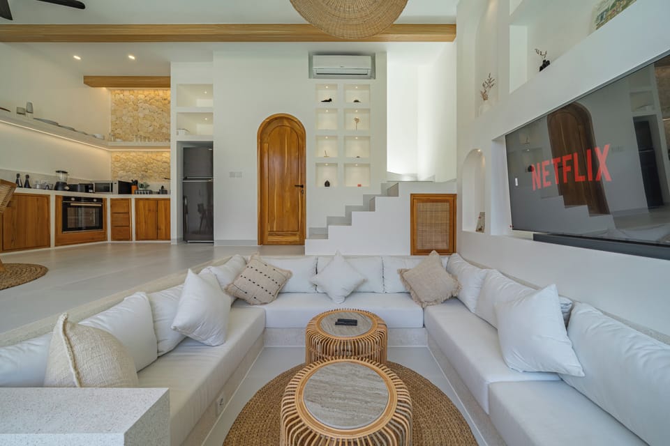 Villa, Non Smoking, Private Pool | Living area