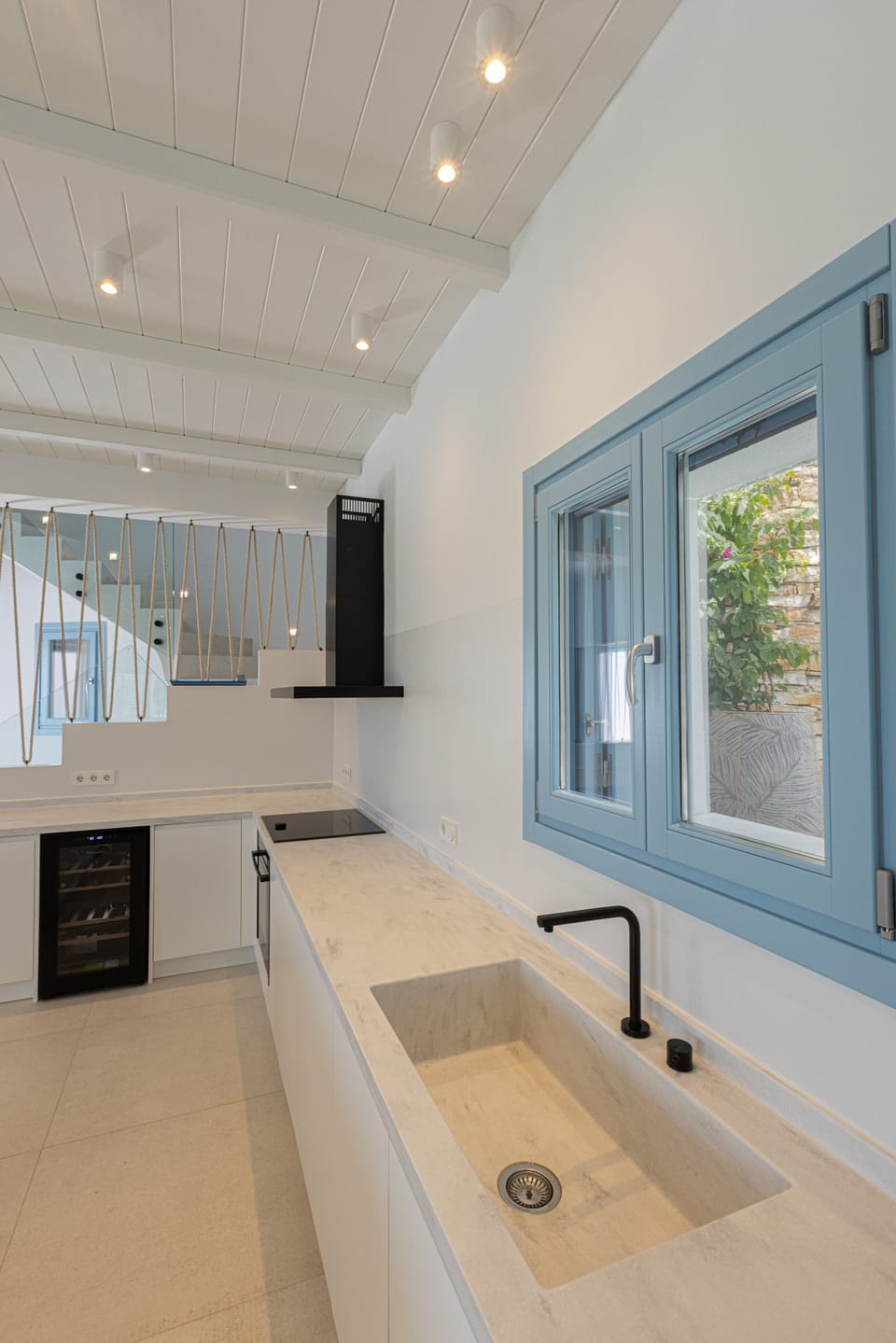 Villa, Beach View | Private kitchen | Electric kettle, dining table
