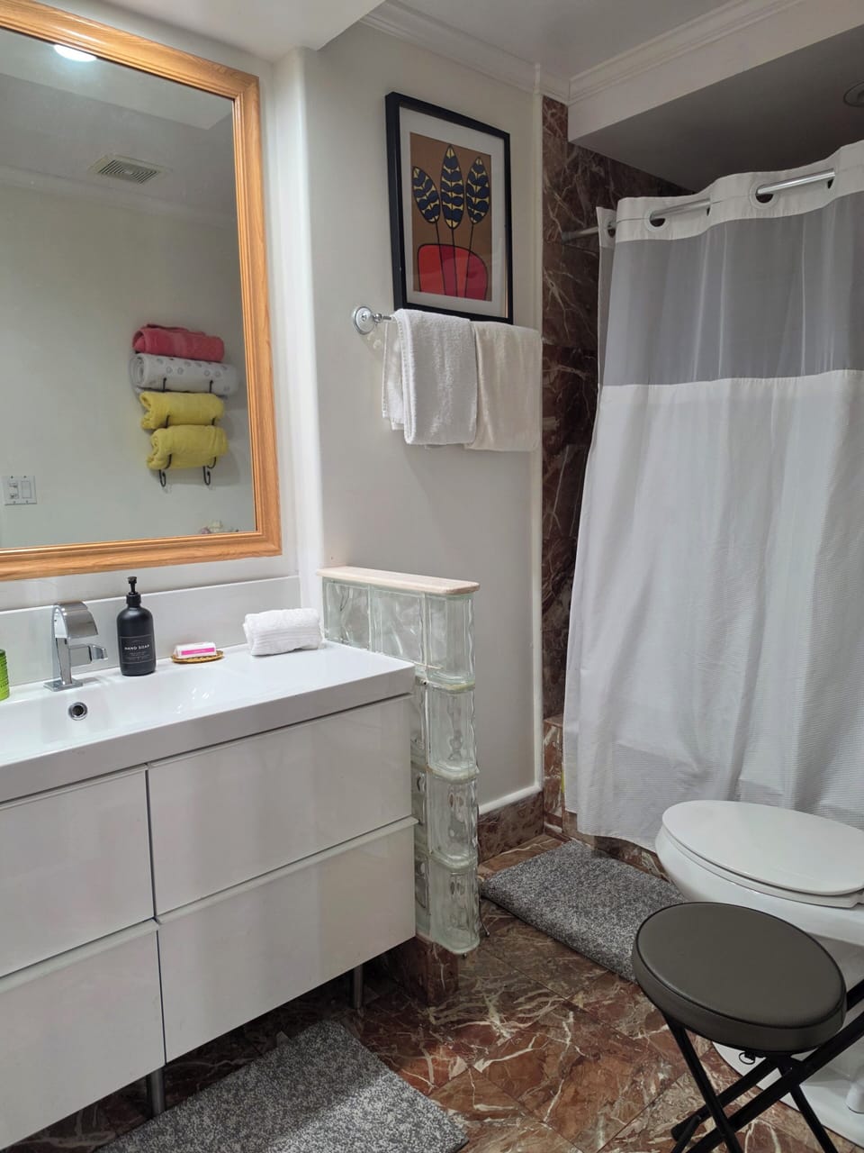 Basic House, Courtyard View | Bathroom | Free toiletries, soap, shampoo, toilet paper