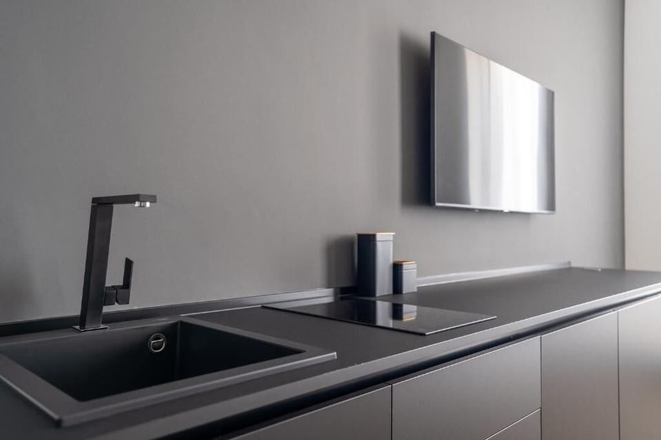 Appartamento 4 | Private kitchen | Espresso maker, coffee/tea maker, electric kettle