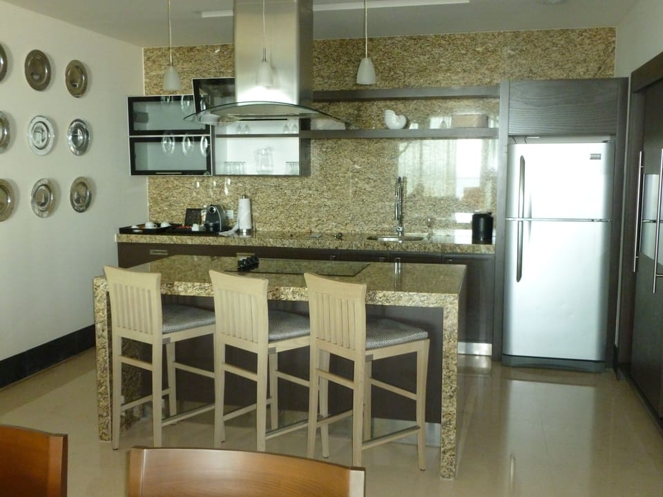 Deluxe Condo, Ocean View | Private kitchen | Espresso maker, coffee/tea maker, electric kettle