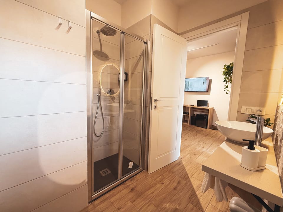 Classic Double Room | Bathroom | Shower, free toiletries, hair dryer, towels