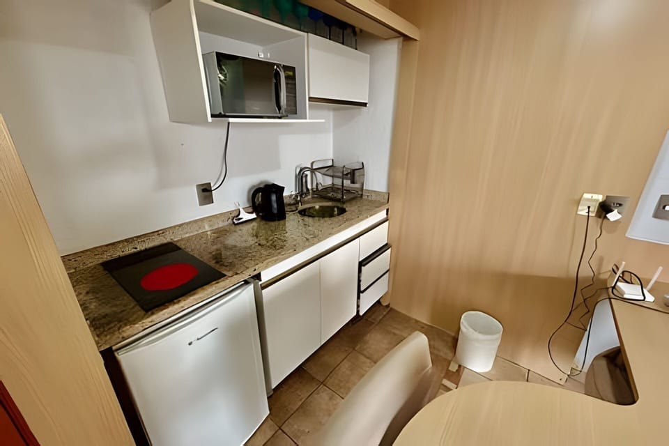 Deluxe Apartment, Balcony, Beach View | Private kitchen