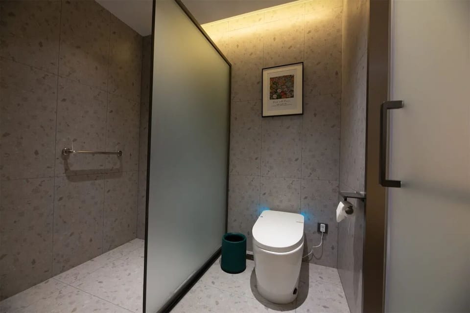 Comfort Room, City View | Bathroom | Shower, hair dryer, towels, soap