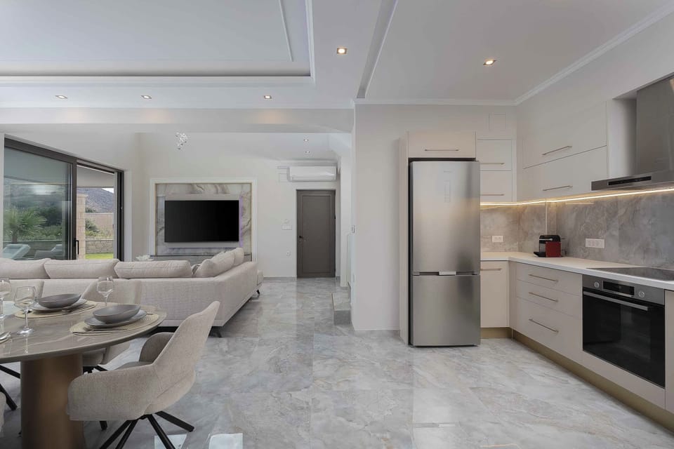 Villa, 3 Bedrooms, Private Pool, Mountain View | Private kitchen | Espresso maker, coffee/tea maker, full-size fridge, microwave