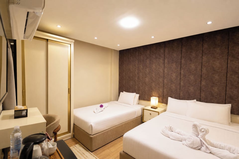 Egyptian cotton sheets, premium bedding, pillowtop beds, soundproofing