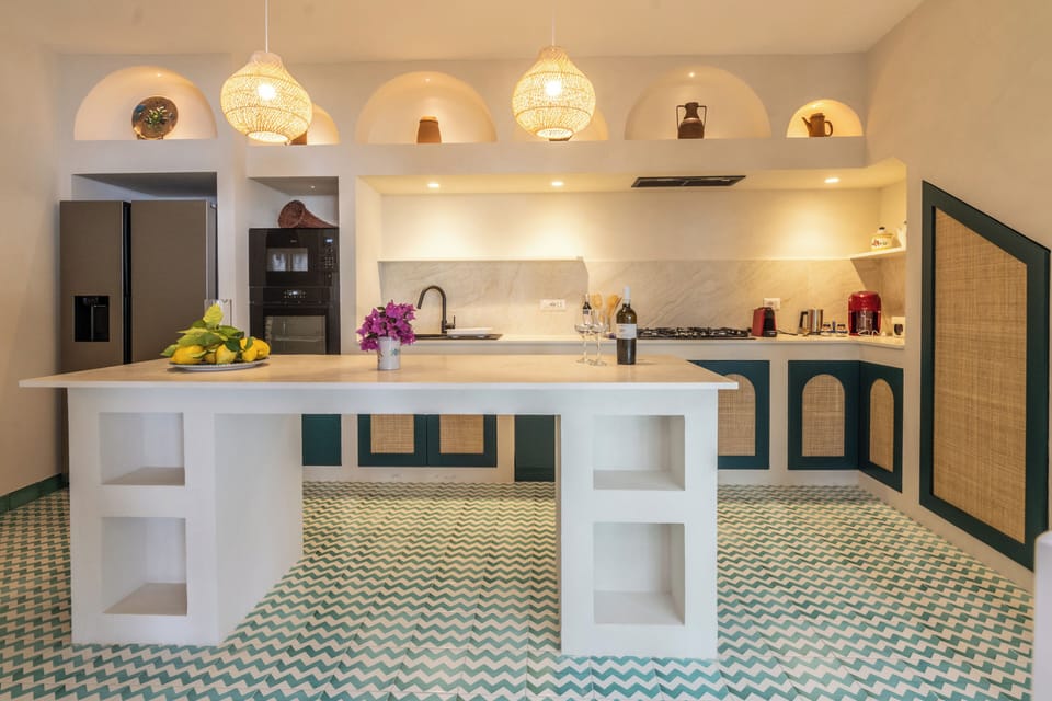 Villa, Sea View | Private kitchen