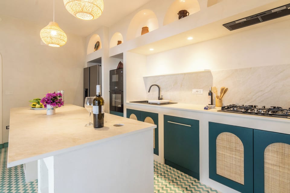 Villa, Sea View | Private kitchen