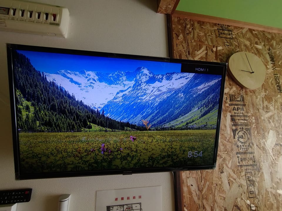 Comfort Apartment, City View | Television