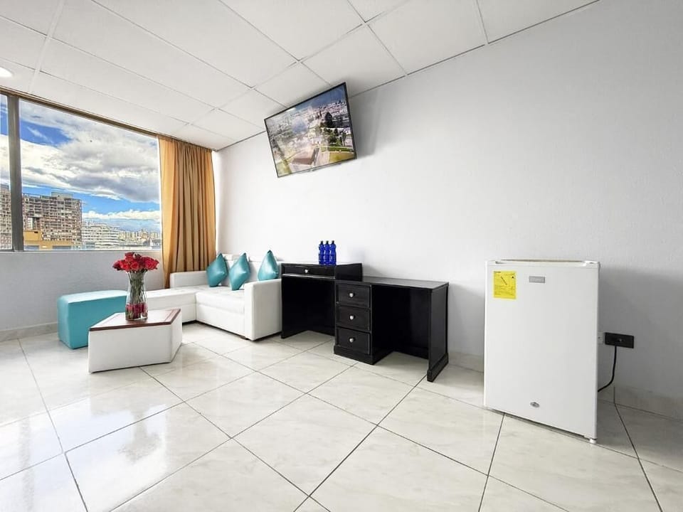 Family Room, City View | Living area | 43-inch LED TV with satellite channels