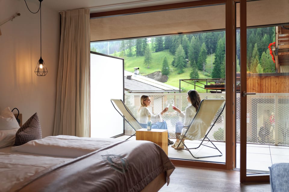 Deluxe Double Room, Balcony, Mountain View | Balcony view