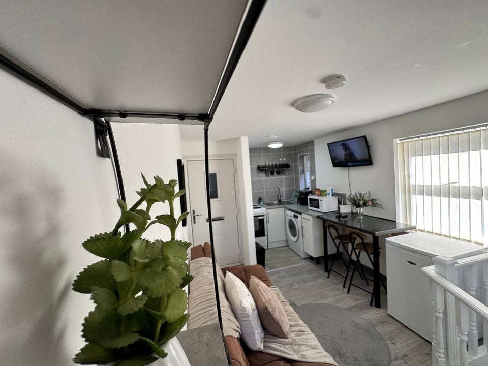 Apartment, 1 Bedroom | Living area | TV