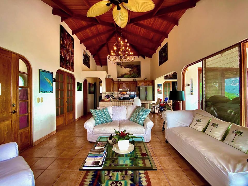 Villa, 4 Bedrooms, Private Pool | Living area | Books
