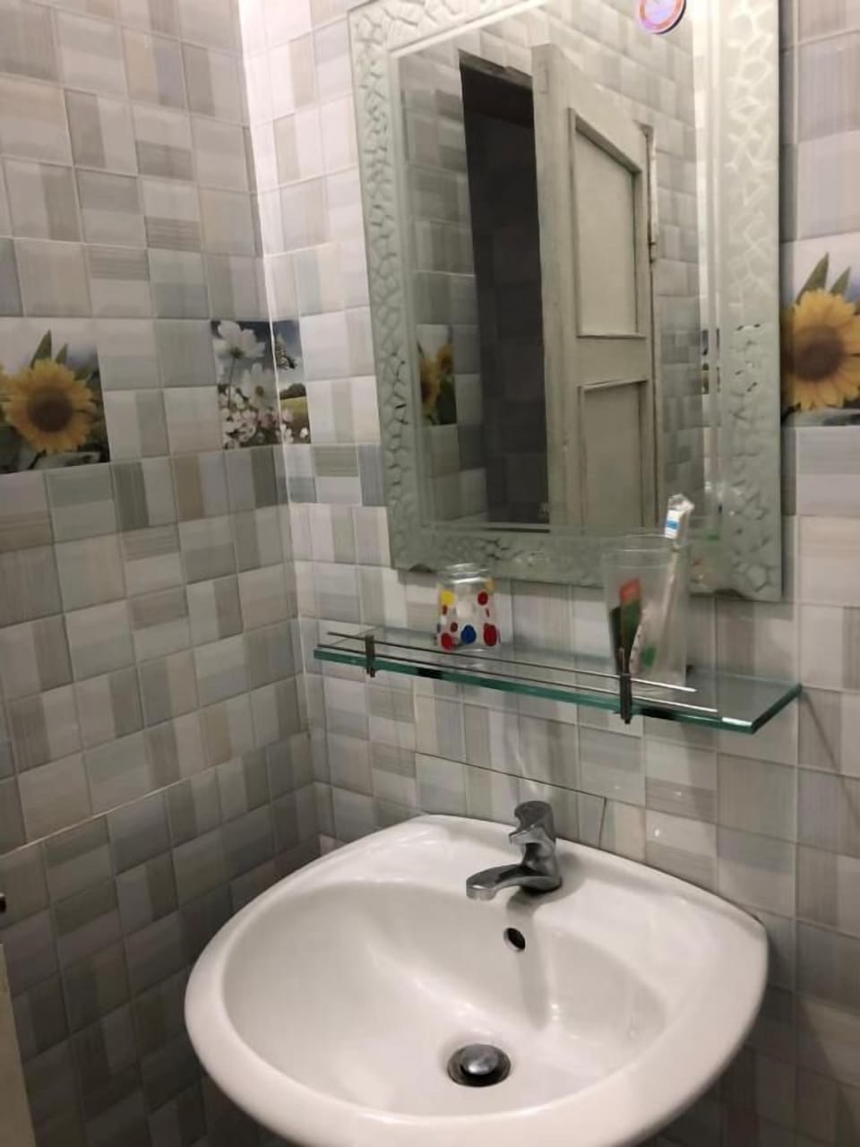 Shower, free toiletries, hair dryer, slippers
