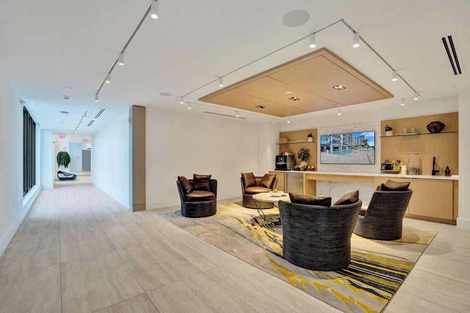 Lobby sitting area