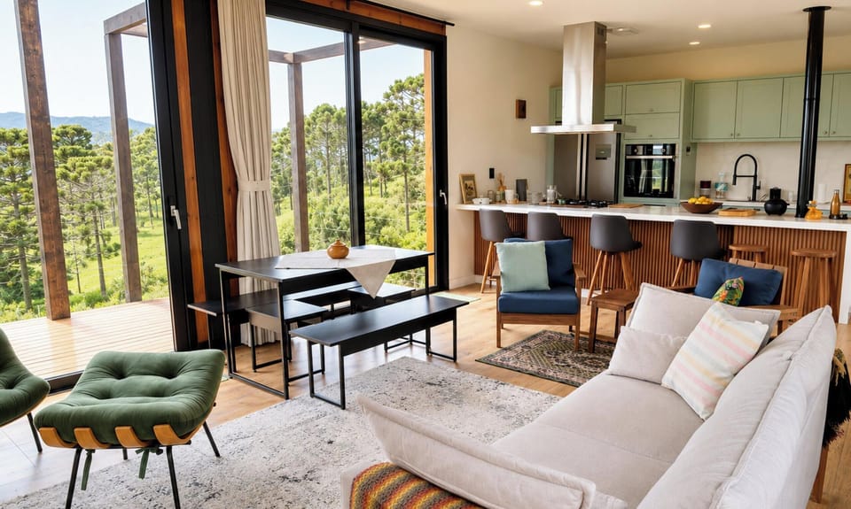 Premium House, 2 Bedrooms, Fireplace | Living area | 32-inch Smart TV with digital channels, Netflix, streaming services
